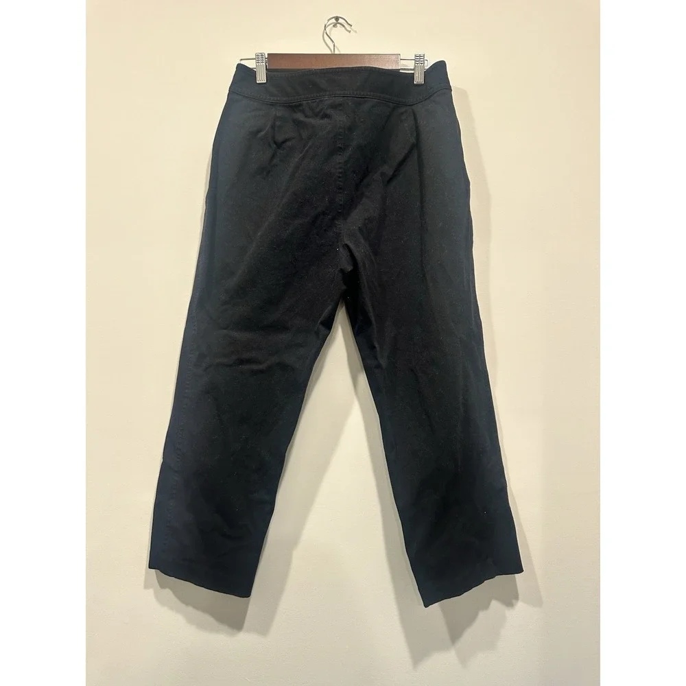 Lauren Ralph Lauren Black‎ Cropped Pants Size 12